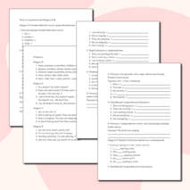 Грамматический тест по модулям 5-8 из учебника Starlight 2 20 заданий + ответы