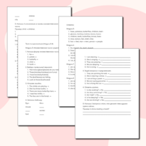 Грамматический тест по модулям 5-8 из учебника Starlight 2 20 заданий + ответы