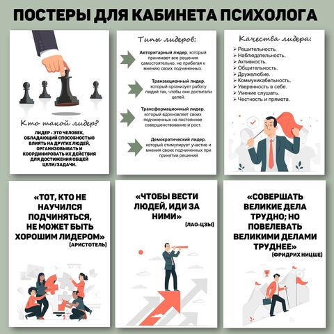 Постеры для кабинета психолога 