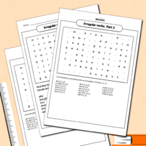 Spotlight 4 Module 7 14a. Irregular verbs. Неправильные глаголы.
