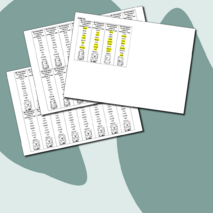 Карточки - вклейки 