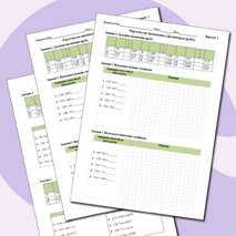 Карточка по математике для 5 класса 