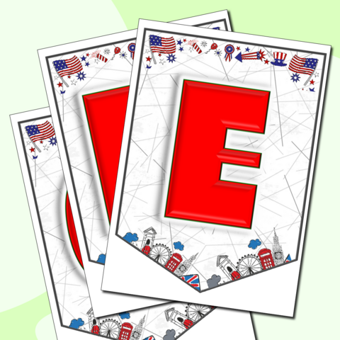 Растяжка-флажки 