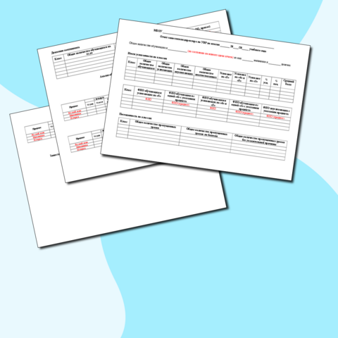 Отчет заместителя директора по итогам учебного года (5-11 классы)