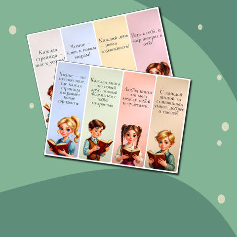 Закладки для книг, учебников