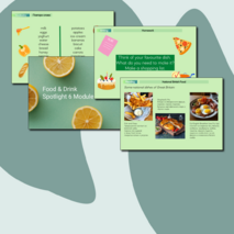 Презентация Food & Drink к УМК Spotlight 6 Module 9a