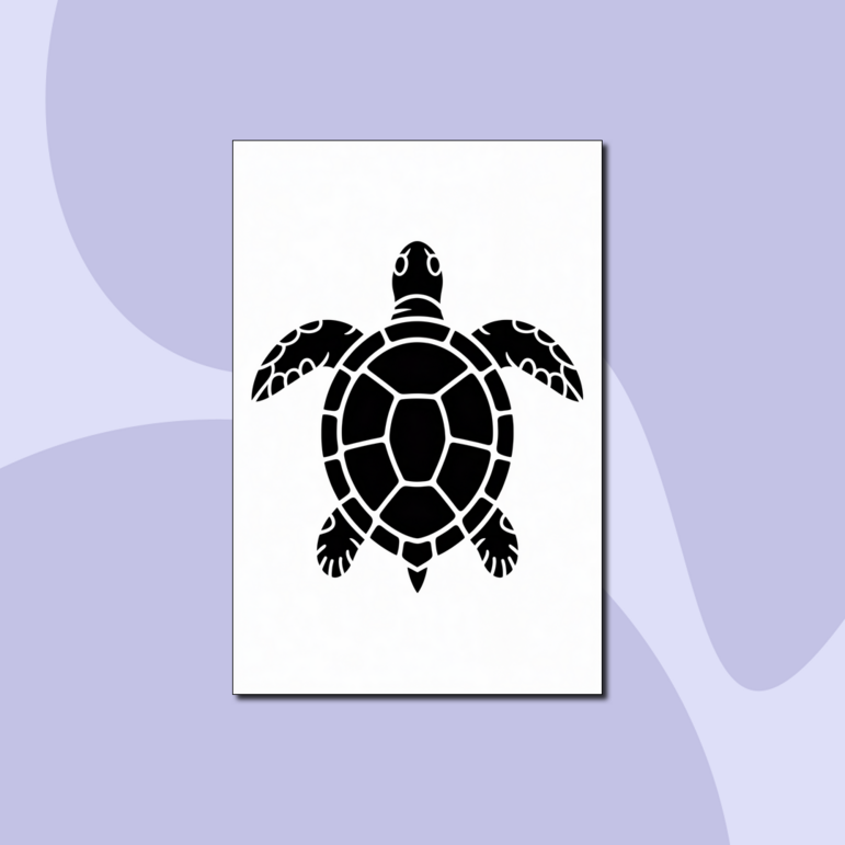 Бык. Трафарет для девочек и мальчиков