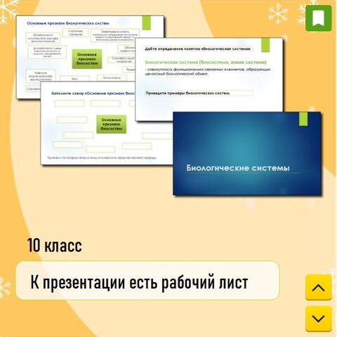 Презентация "Биологические системы, процессы и их изучение"