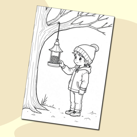 Доброе дело - воспитательная раскраска