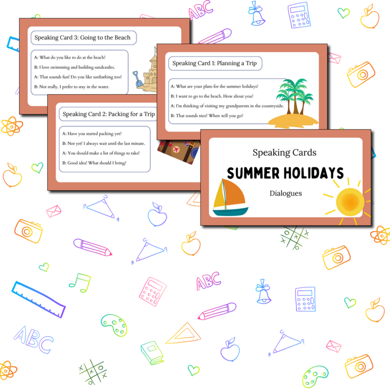 Разговорные карточки в диалогах 