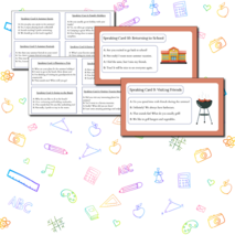 Разговорные карточки в диалогах 