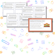 Разговорные карточки в диалогах 