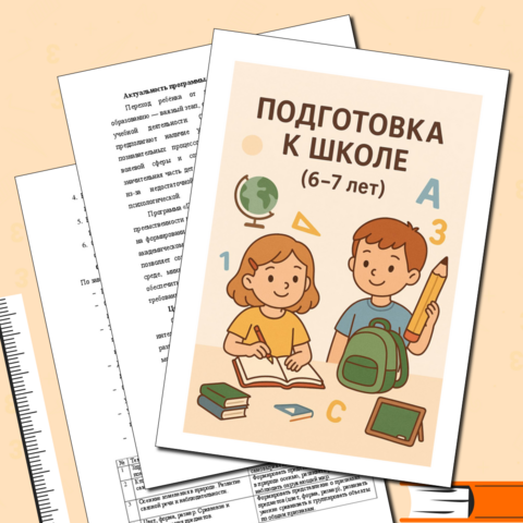 Программа : Подготовка к школе (6–7 лет)