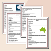 Тестирование по географии на тему: 