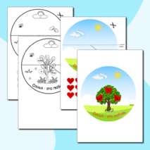 Шаблон поделки к Международному дню семьи |15 мая