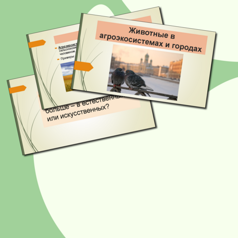 Презентация «Животные в агроэкосистемах и городах» Биология 8 класс УМК «Линия жизни» В.В. Пасечник.