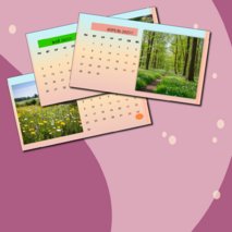 Фото календарь Природа