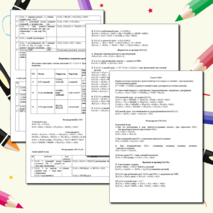 Конспект по теме 