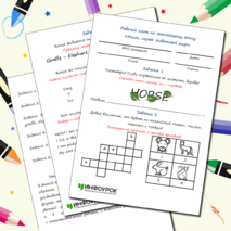 Рабочий лист по английскому языку «Учись, играя: животный мир» (3 класс)