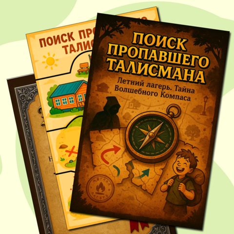 Поиск пропавшего талисмана. Квест-игра для летнего лагеря
