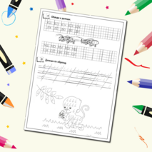 Рабочие листы для подготовительного класса. Развитие речи