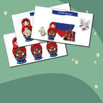 Шаблоны поделок (аппликации) ко Дню России (12 июня)