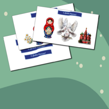 Шаблоны поделок (аппликации) ко Дню России (12 июня)