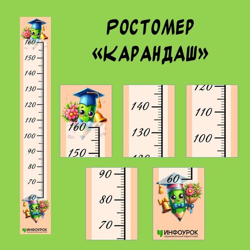 Ростомеры, ростовые фигуры