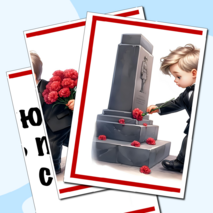 Оформление. 22 июня. День памяти и скорби. (баннер, картинки, облачка)