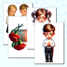 Оформление. 22 июня. День памяти и скорби. (баннер, картинки, облачка)