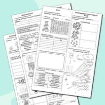 Рабочие листы к разделу 