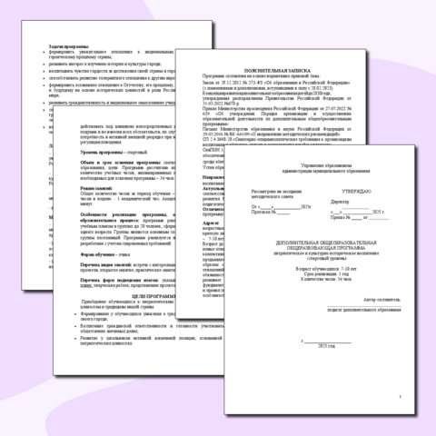 Рабочая программа по дополнительному образованию 