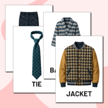 Флешкарты по английскому языку на тему «Одежда» (Clothes)