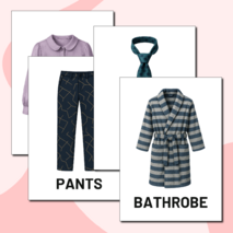 Флешкарты по английскому языку на тему «Одежда» (Clothes)