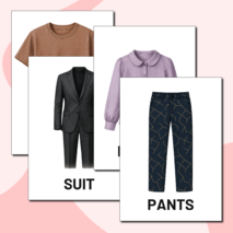 Флешкарты по английскому языку на тему «Одежда» (Clothes)