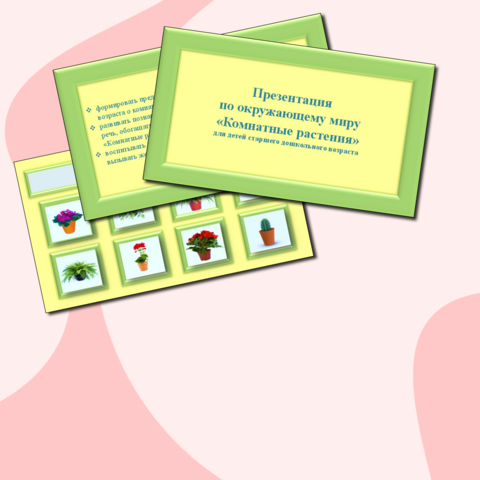 Презентация "Комнатные растения"
