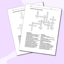 Кроссворд по теме: 