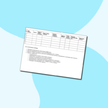 Анкета для первокурсников колледжа и родителей, сводная таблица классного руководителя