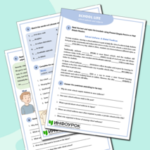 Рабочий лист по английскому 