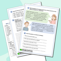 Рабочий лист по английскому 