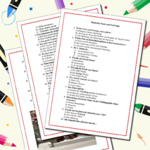 Тест по немецкому языку 