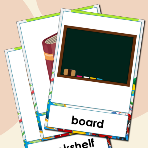 Флеш-карты «Школа» по английскому языку для начальных классов (соответствует ФГОС)