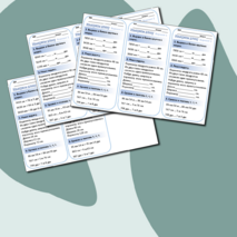 Карточки-пятиминутки «Измеряем длину» 4 класс