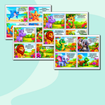 Предсказания школьникам к 1 сентября (1-5 классы) 44 штуки