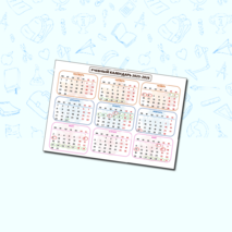 Календарь учителя (учебный календарь) на 2025-2026 учебный год