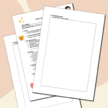 «Анкета первоклассника». Комплект для девочек и мальчиков