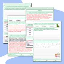 Рабочий лист «Сочинение-описание внешности человека», русский язык, 6 класс