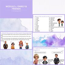 Презентация Spotlight 4. Module 1. 1a «One big happy family»