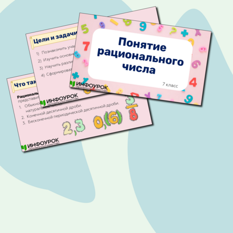 Презентация «Понятие рационального числа». Алгебра, 7 класс.