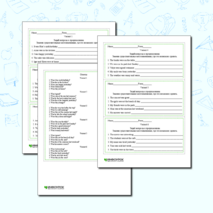 Карточки-тренажёры по английскому языку «Was/were. Вопросительные предложения»